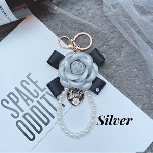 Handbag Charm Accesories SILVER color